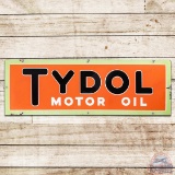 Tydol Motor Oil Horizontal Single Sided Porcelain Sign