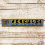 Nice You Buy a Hercules Tire Horizontal Single Sided Porcelain Sign w/ Bicycles