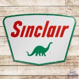 Sinclair Gasoline 5' Double Sided Porcelain ID Sign w/ Dino 