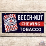 Exceptional Beechnut Chewing Tobacco Single Sided Porcelain Sign