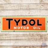 Tydol Motor Oil Horizontal Single Sided Porcelain Sign