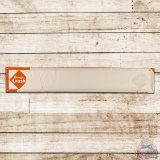 NOS Orange Crush Horizontal Single Sided Tin Logo Sign