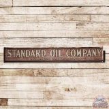 Standard Oil Company 10' SS Wooden Sign (Indiana)
