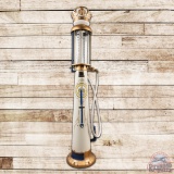 Wayne Model #515 Ten Gallon Visible Gas Pump Restored Gilmore Red Crown Gasoline