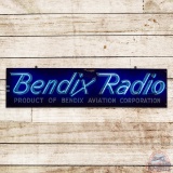 Bendix Radio Aviation Corporation 5.5' Single Sided Porcelain Neon Sign