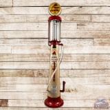 Wayne Model #515 Ten Gallon Visible Gas Pump Restored Gilmore Red Lion Gasoline