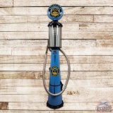 Rush Model K 10 Gallon Visible Gas Pump Restored Richfield Aviation