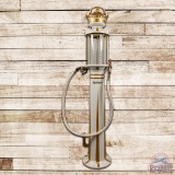 Rapid Daylon Model 600 Ten Gallon Visible Gas Pump Restored Gold Crown