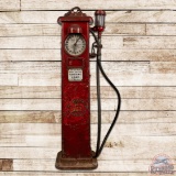 Unrestored Wayne Clock Face Gas Pump Skelly