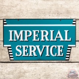 Superb Imperial Chrysler Automobiles Service Die Cut Double Sided Porcelain Sign