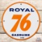 Royal Union 76 Gasoline Single Sided Porcelain Pump Plate Sign