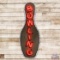 Impressive Double Sided Porcelain 8' Bowling Pin Die Cut Neon Sign
