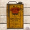 Scarce Oilzum for Motor Cars & Boats Metal One Gallon Oil Can w/ 