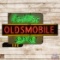 Impressive Cadillac Oldsmobile GMC 9.5' Die Cut Double Sided Porcelain Neon Sign