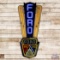 Scarce Vertical Ford Jubilee 12' Single Sided Porcelain Neon Sign w/ Crest Logo