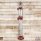 Wayne Roman Column Ten Gallon Visible Gas Pump Restored Red Crown