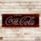 Drink Coca-Cola 10' Single Sided Porcelain Neon Sign w/ 