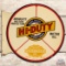 Amazing Hi-Duty 100% Pure Pennsylvania Motor Oil Double Sided Porcelain Flange Sign w/ Logo