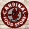 Cardinal Food Stores 6' Single Sided Porcelain Neon Sign