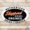 Fantastic Sheppard Diesel Engines Authorized Sales and Service Double Sided Porcelain Sign