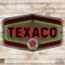 Texaco Gasoline Die Cut Single Sided Porcelain Neon Sign