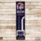 Scarce Valentine's Valspar Varnish 6' Single Sided Porcelain Thermometer Sign