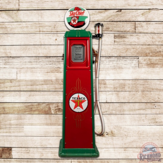Wayne Model 40A Clock Face Gas Pump Restored Texaco