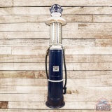 Rapid Dayton Ten Gallon Visible Gas Pump Restored Blue Crown
