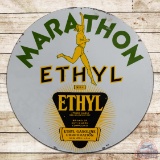 Marathon Ethyl Gasoline 30
