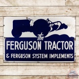 The Ferguson Tractor & Ferguson System Implements Single Sided Porcelain Sign