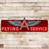 Amazing Flying A Service Gasoline 24' Animated Neon Logo Sign