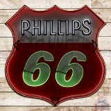 Phillips 66 Gasoline 6' Single Sided Porcelain Neon Sign