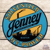 Rare Jenney Solvenized Hy-Power Gasoline 12