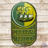 Scarce Graham Paige Automobiles Single Sided Porcelain Sign