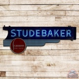 Studebaker Cars Trucks Die Cut 8' Single Sided Porcelain Neon Sign