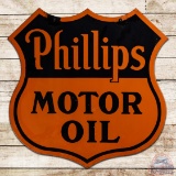 Rare Phillips Motor Oil Die Cut 30