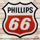 Outstanding 1967 Phillips 66 Gasoline 6' Double Sided Porcelain Sign
