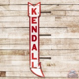 Kendall Motor Oils 11' Die Cut Double Sided Porcelain Arrow Sign