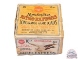 Full Box Remington UMC Nitro Club Paper Shot Shells 10 GA Heavy Duck Load Two Piece Box
