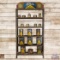 Whiz 98 Quality Products Advertising Display Rack w/ 18 Metal Cans