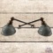 Original Porcelain Light Shades Set of 2