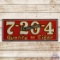 R. G. Sullivan's 7-20-4 Quality 2 Cent Cigars Single Sided Porcelain Sign
