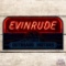 Amazing Evinrude Outboard Motors Reverse Painted Glass Neon Advertising Sign