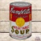 Campbell's Vegetable Soup Curved Single Sided Porcelain Sign