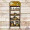 Whiz Fly Fume Graphic Advertising Display Rack w/ 9 Metal Cans