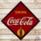 1941 Drink Coca Cola Single Sided Tin Sign w/ Wood Frame 