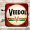 Veedol Gasoline Motor Oils Double Sided Lighted Advertising Sign w/ Logo