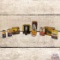 Whiz NOS Group Cans Bottles w/ Boxes
