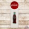 Outstanding 1948 Drink Coca Cola Pilaster Sign w/ Bottle & Button