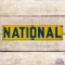 National Single Sided Porcelain Oil Pump Jack Sign